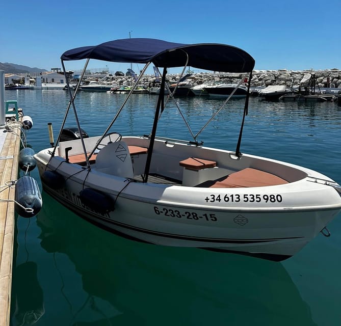 Marbella: Puerto Banús Boat Rental With No License Needed - Explore the Costa Del Sol