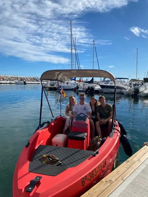 Marbella: Puerto Banús Boat Rental without License Needed - The Sum Up