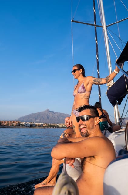 Marbella: Sailing & Dolphin Watching With Snacks and Drinks - Included Amenities
