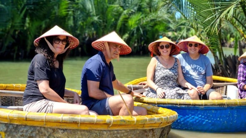Marble Mountain,Basket Boat,Hoi An The Lantern Festival Tour - Transportation and Accessibility