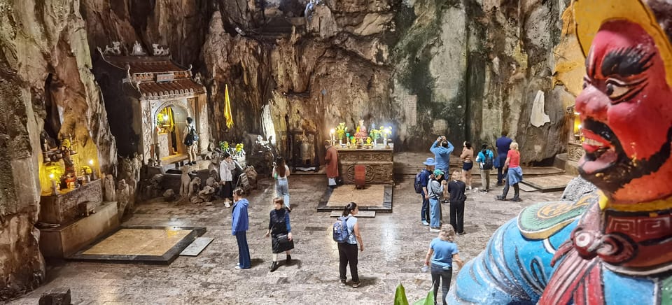 Marble Mountains - Lady Buddha - Coconut Village & Hoi An - Cultural Gems: Tan Ky Old House and Fujian Assembly Hall