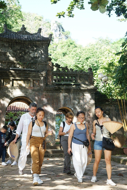 Marble Mountains,Lady Buddha,Am Phu Cave Small Group Tour - Pickup Locations and Itinerary