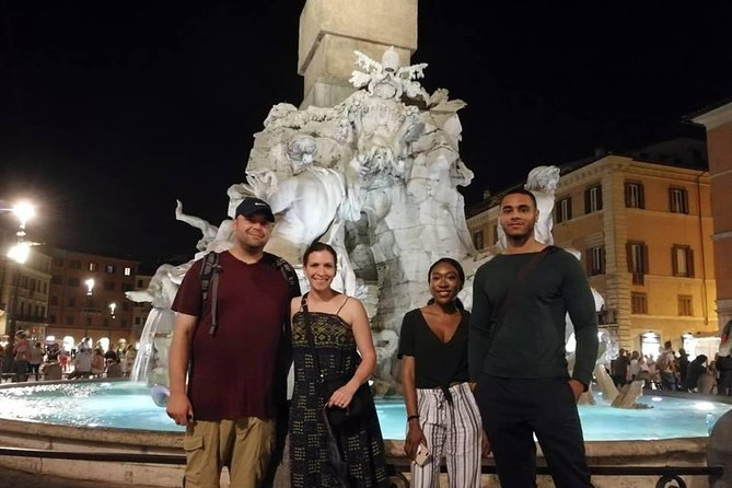 Marias Guided Walking Tour of Rome City Wonders By Night - Pricing Information