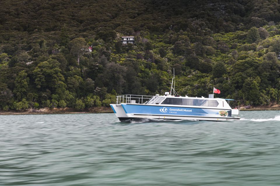 Marlborough Sounds: Greenshell Mussel Cruise - Booking Information