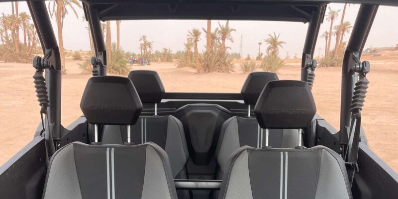 Marrakech: 1000cc 4-seater Buggy Ride in the Palm Grove - Tea Break and Moroccan Treats