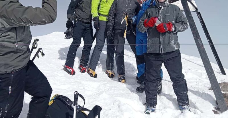 Marrakech: 3 Day Mount Toubkal Winter Trek With Guide - Hiking to the Mountain Refuge