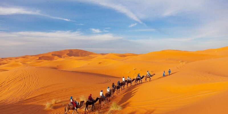 Marrakech 3DAYS Sahara Desert Tour With Camel Ride - Departure and Return Details