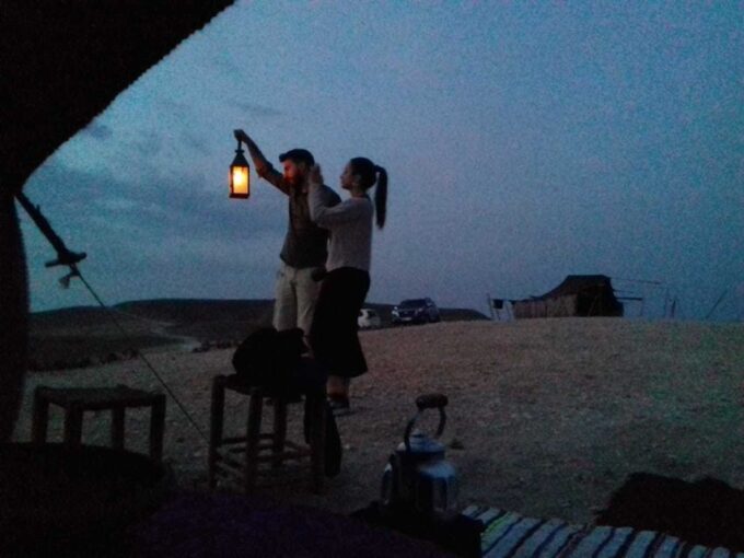 Marrakech: Agafay Desert Jeep Sunset Tour With Camel Ride - Dining Options