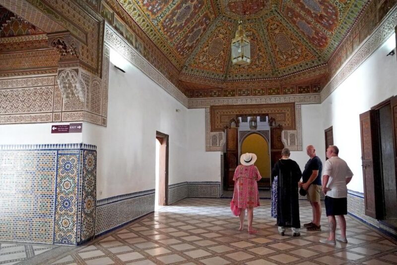 Marrakech: Bahia Palace, Mederssa Ben Youssef & Medina Tour - Good To Know