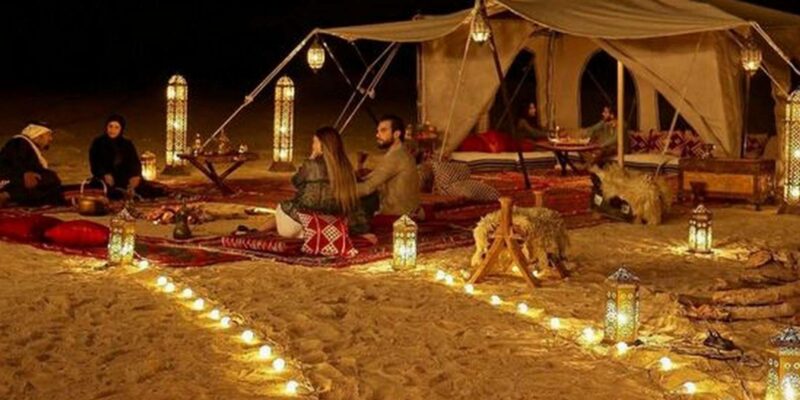 Marrakech Camel Ride & Overnight in Agafay Desert Camp - Desert Camp Amenities