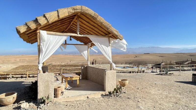 Marrakech: Luxurious Lunch, Camel Ride & Pool in Agafay - Booking Information and Availability
