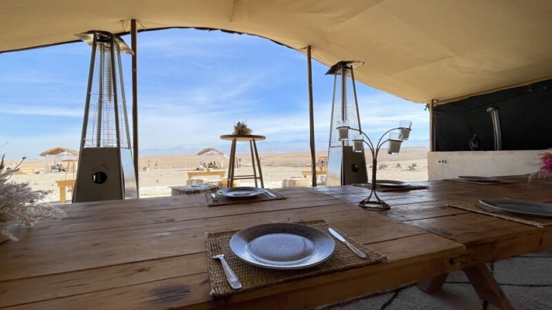 Marrakech: Luxurious Lunch, Camel Ride & Pool in Agafay - Desert Camp Tranquility