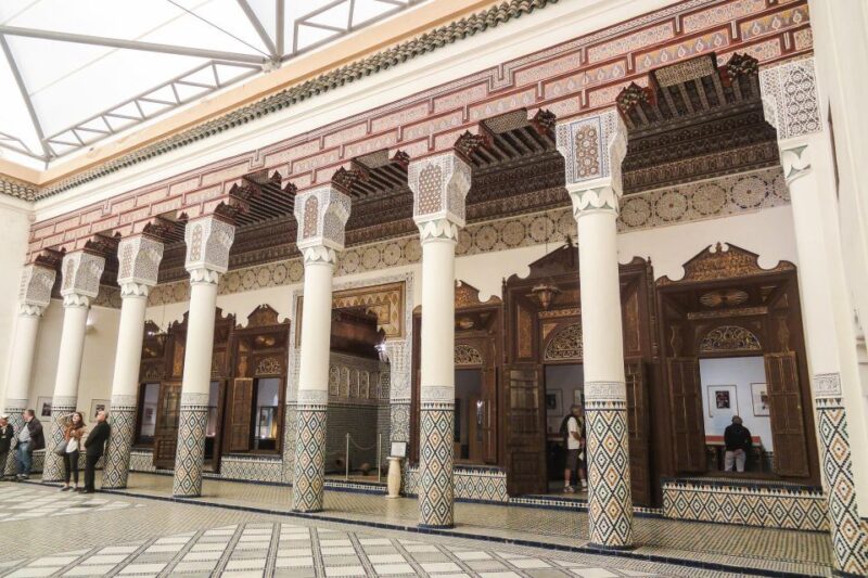 Marrakech: Madrasa Ben Youssef, Secret Garden & Market Tour - Tranquility of the Secret Garden
