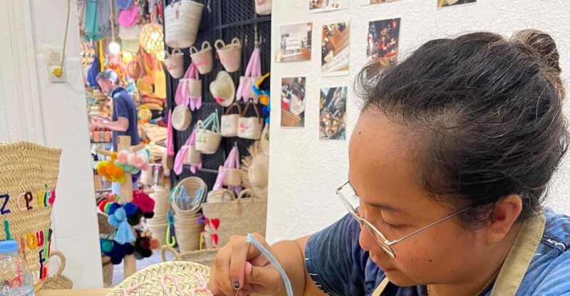 Marrakech Medina Basket Embroidery Workshop - Good To Know