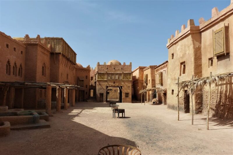 Marrakech: Ouarzazate and Ait Benhaddou Day Trip With Kasbah - Visiting Atlas Film Studios