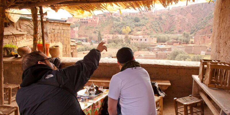 Marrakech: Ourika Valley, Atlas Mountain, Waterfall Day Trip - Enjoying a Moroccan Lunch by the River