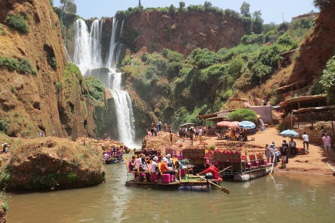 Marrakech : Ouzoud Waterfalls, Guided MountainTour & Boat Ride - Boat Ride and Photography