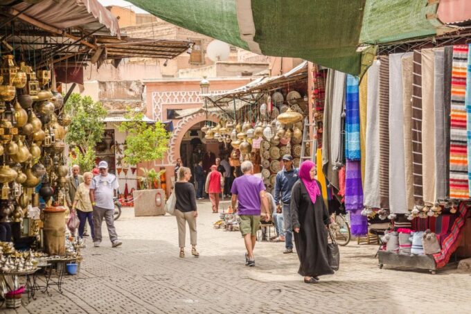 Marrakech: Palace, Museum, Madrasa & Medina Highlights Tour - Taking in the Medina