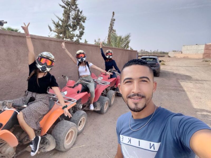 Marrakech: Palmeraie Quad Bike & Traditional Moroccan Spa - Overview of the Experience