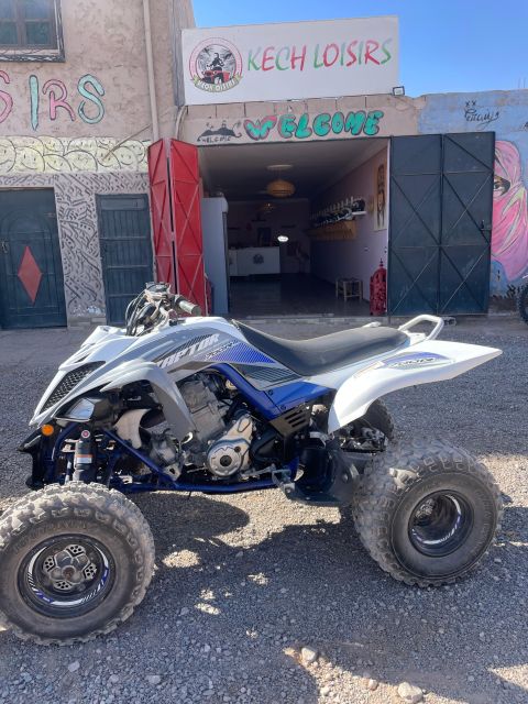Marrakech: Quad Raptor700 Excursion, Motorcycle in the Palm Grove - Good To Know