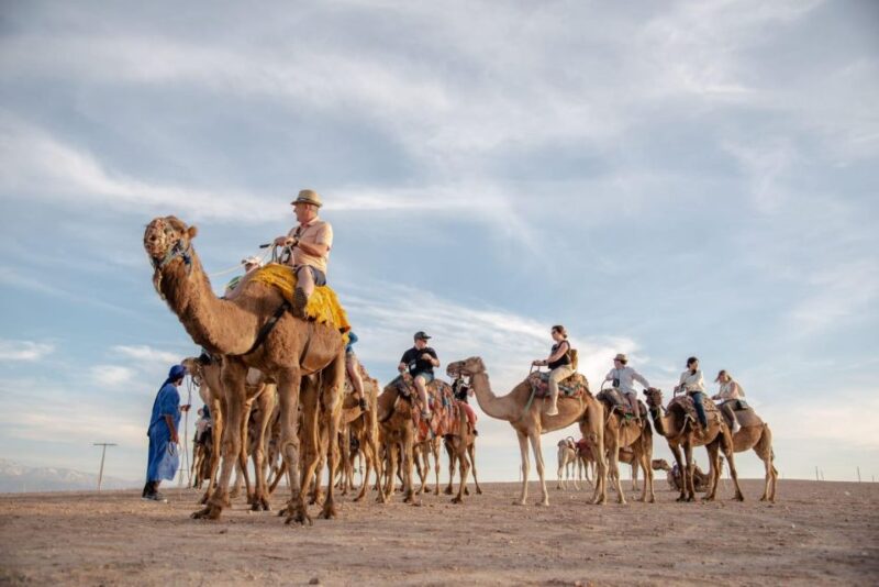 Marrakech: Sunset Camel, Quad, and Mountain Trip With Tea - Itinerary and Experience