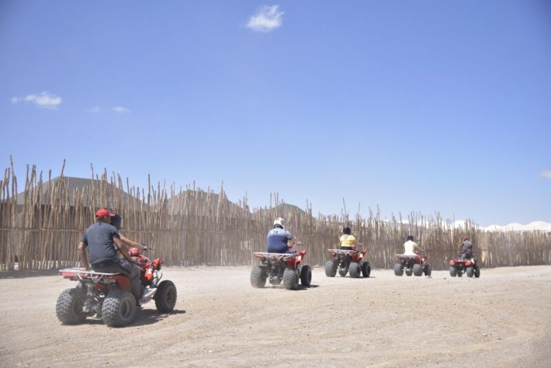 Marrakech: Sunset Camel, Quad, and Mountain Trip With Tea - Quad Biking Thrill