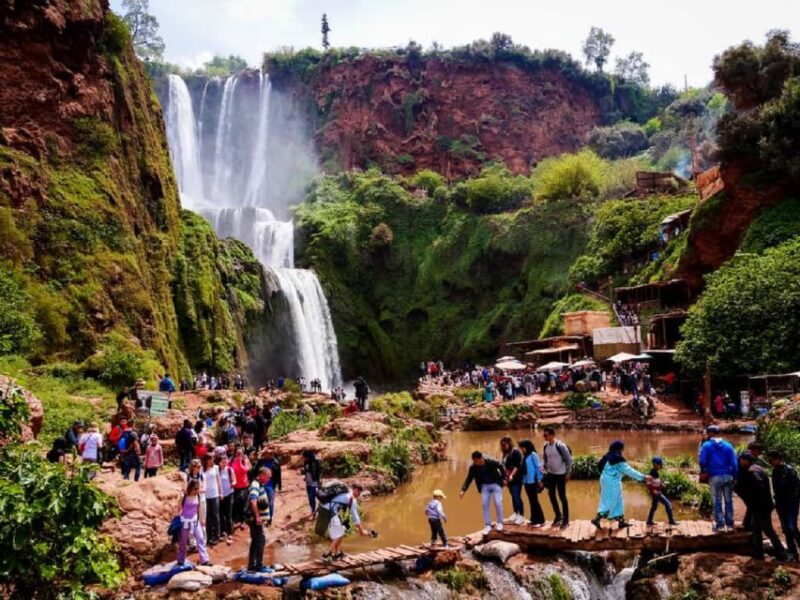 Marrakech To Ouzoud Waterfalls All Exclusive Day Trip - Dining With a View at Ouzoud Falls