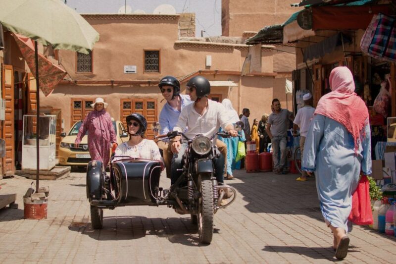 Marrakech: Vintage Sidecar Ride With Local Insights - Exploring Marrakechs Diverse Neighborhoods