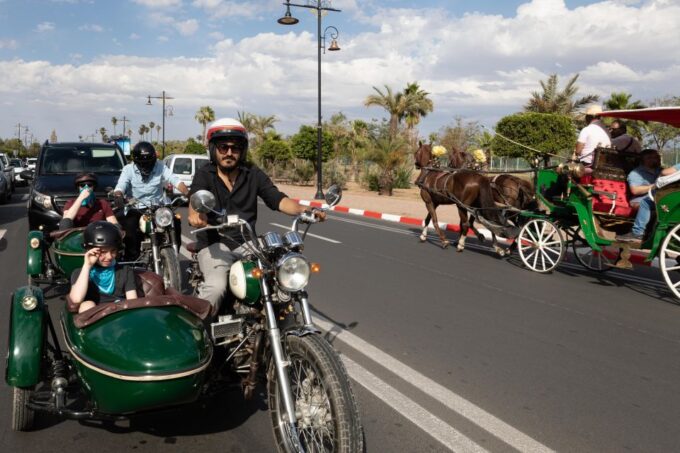 Marrakech: Vintage Sidecar Ride With Local Insights - Taking in the Historic Palm Grove