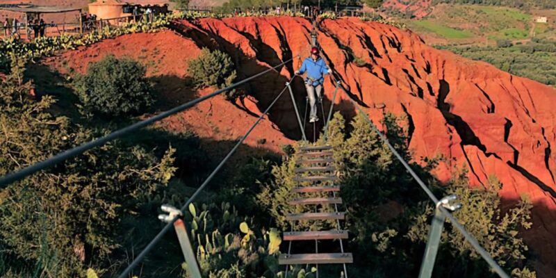 Marrakech: Zip Line in Atlas Mountains & Berber Villages - Moroccan Lunch Experience