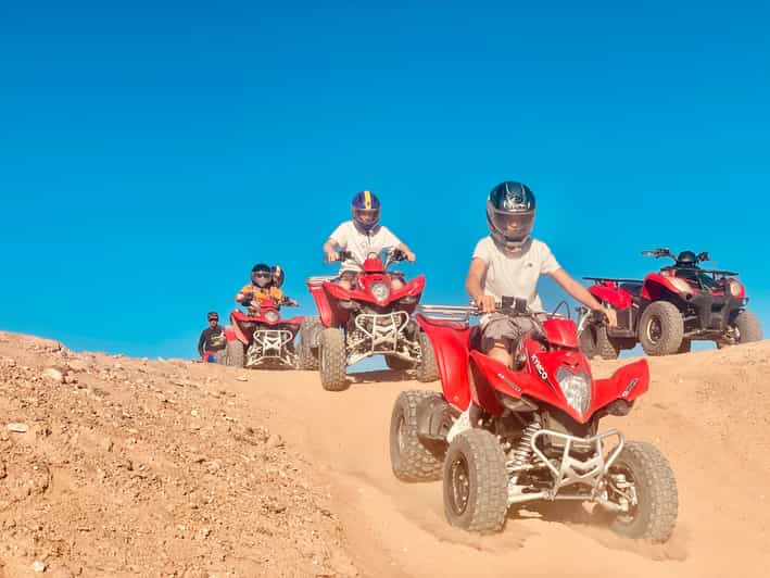 Marrakech:Explore Desert Agafay Camel&Quad With Dinner&Show - Camel Ride in the Dunes