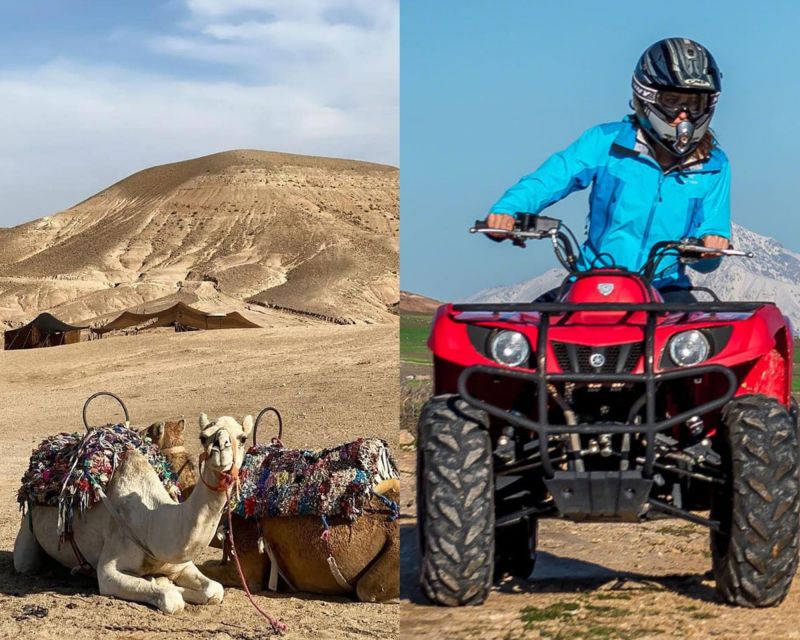 Marrakesh: Agafay Desert Camel Ride and ATV Tour - Good To Know