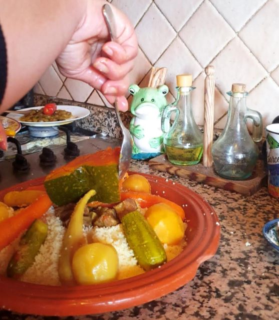 Marrakesh: Home Hosted Couscous Cooking Workshop and Lunch - Preparing the Couscous Dish