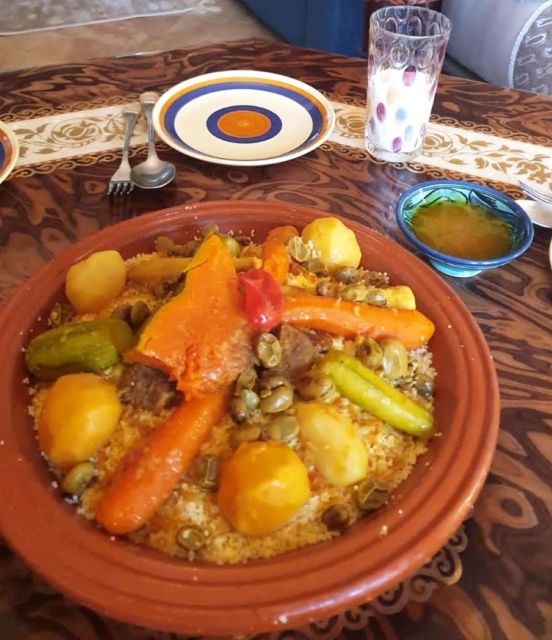 Marrakesh: Home Hosted Couscous Cooking Workshop and Lunch - Enjoying the Homemade Meal