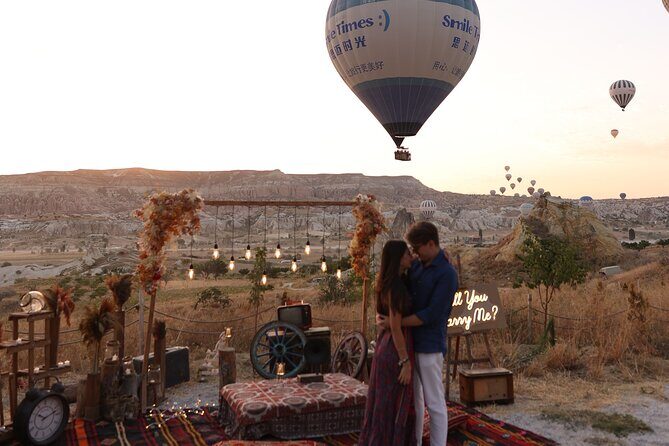 Marry Me Proposal Concept in Göreme - Key Points