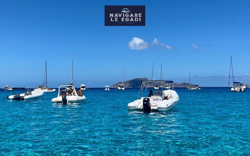 Marsala: Favignana Dinghy Tour With Wine Tasting - Swimming and Snorkeling