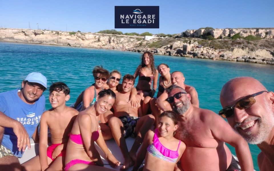 Marsala: Favignana Dinghy Tour With Wine Tasting - Aperitif and Onboard Amenities