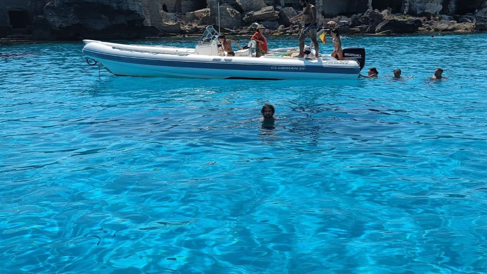 Marsala: Full-Day Trip by Dinghy to Favignana and Levanzo - Cala Azzurra Beach Exploration