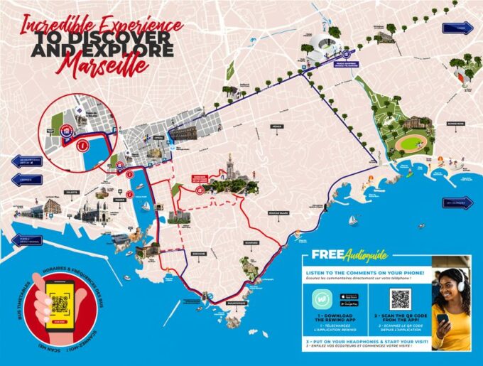 Marseille: City Sightseeing Hop-On Hop-Off Bus Tour - Exploring Marseilles Top Attractions