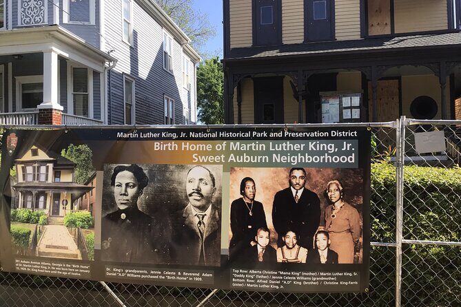 Martin Luther King Jr An American Icon Walking Tour - Key Points
