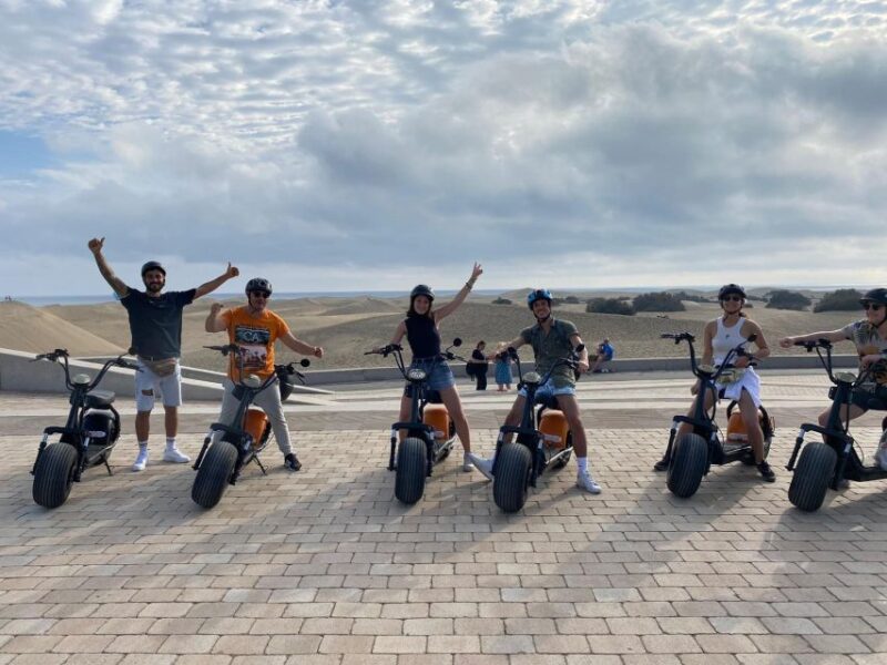 Maspalomas: E-Scooter Chopper 2 Seat Optional Camel Tour - Visit Maspalomas Golden Dunes