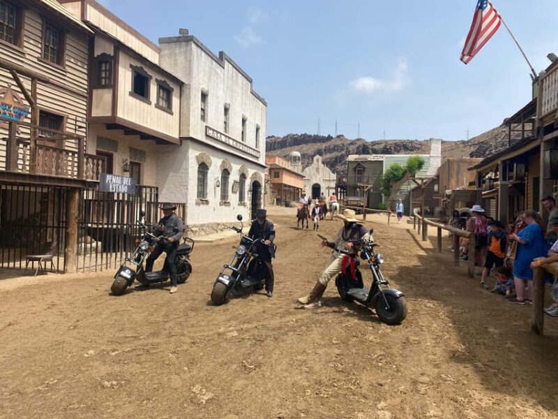 Maspalomas: E-Scooter or E-Bike Tour+Western Town Sioux City - Itinerary Highlights
