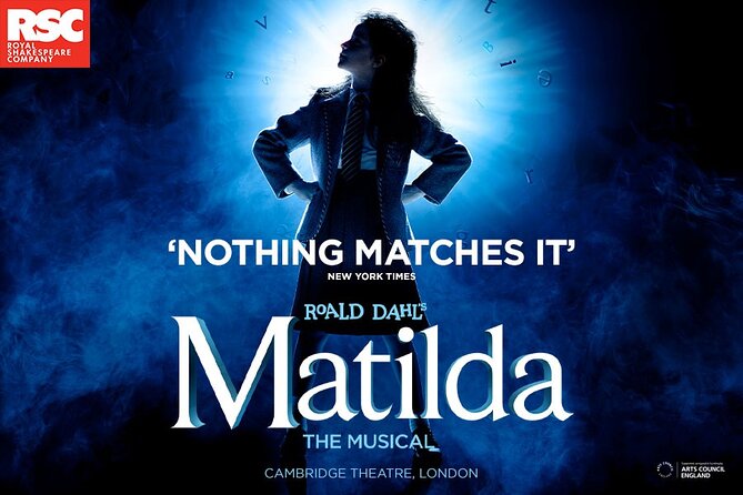 Matilda Theater Show Tickets - Package Inclusions
