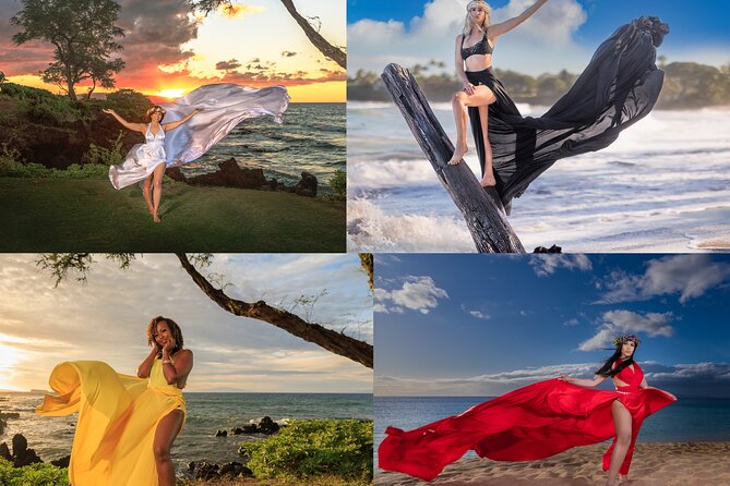 Maui Flying Dress Photoshoot Experience - Availability and Pricing