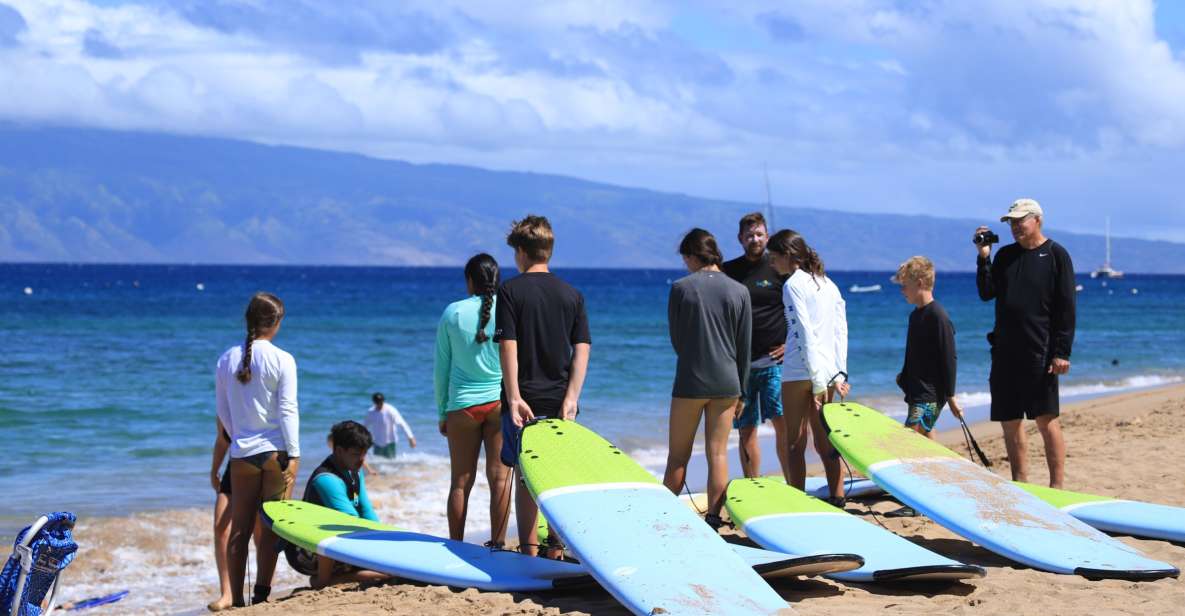 Maui: Group Surf Lesson - Highlights and Inclusions