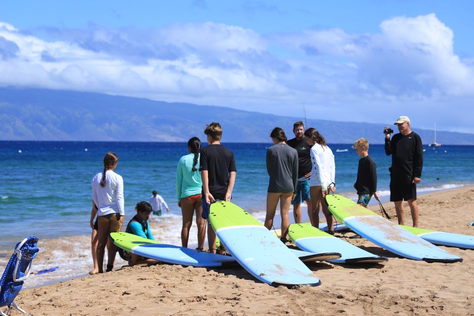 Maui: Group Surf Lesson - Cancellation Policy