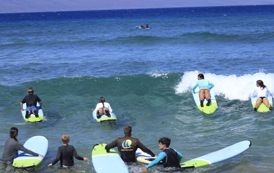 Maui: Group Surf Lesson - Recap