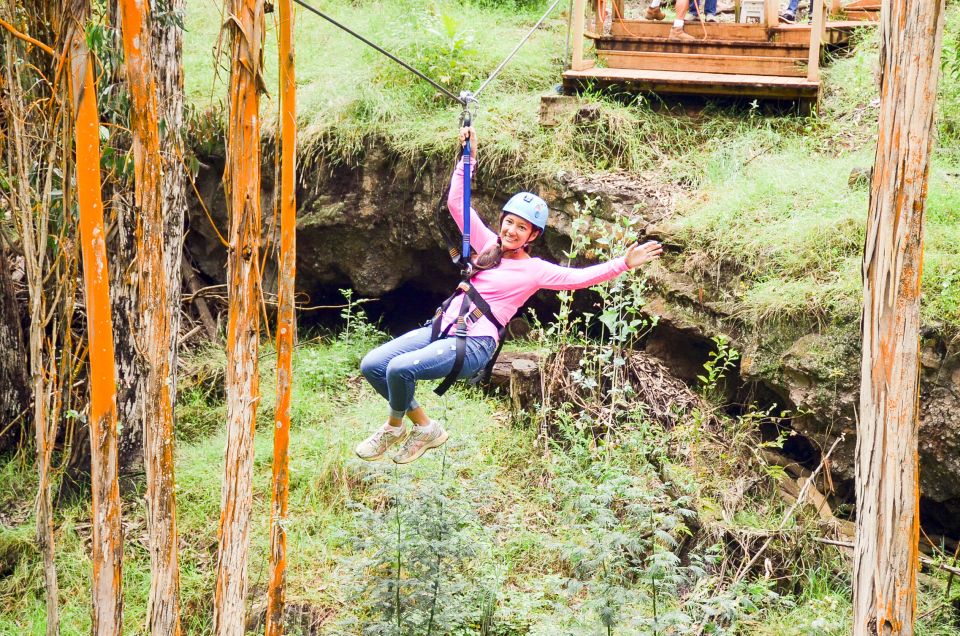Maui: Haleakala 5-Line Zipline Adventure - Hiking and Terrain Considerations