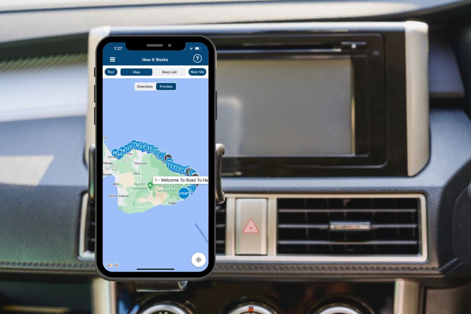 Maui: Road to Hana Self-Guided Driving Audio Tour Bundle - Activation and Validity