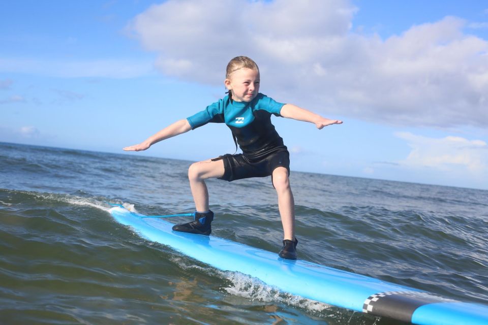 Maui: Surf Lessons for Families, Kids, and Beginners - Full Description
